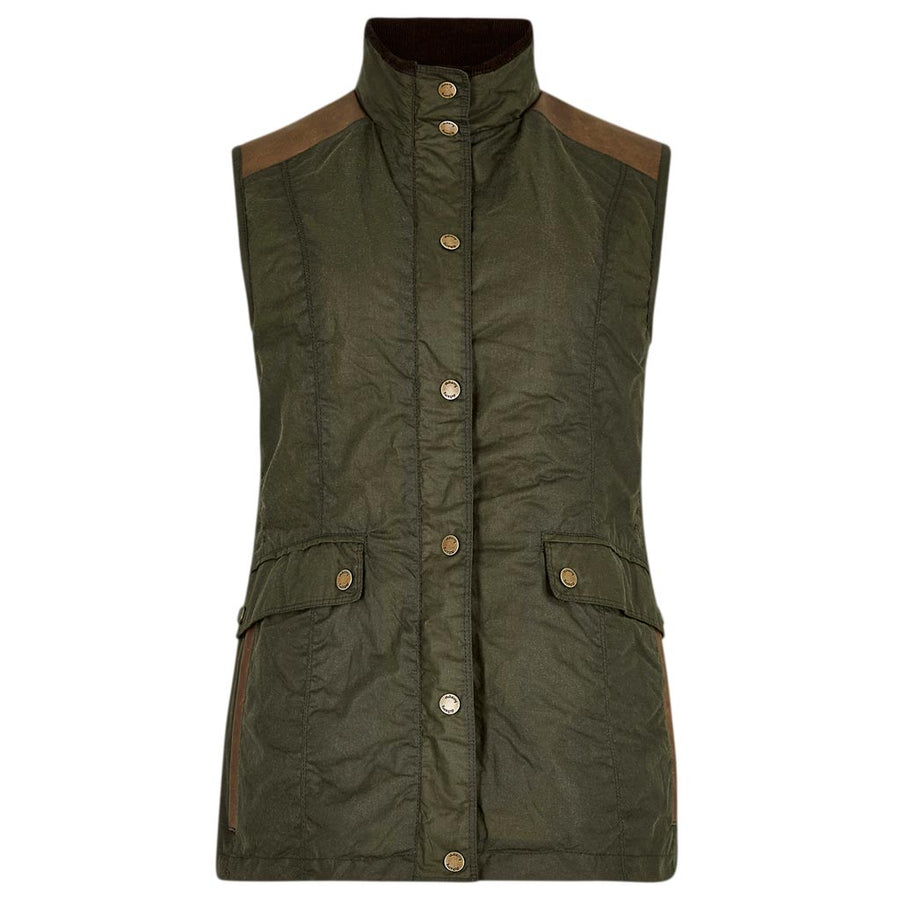 Women's Pembroke Wax Vest by Dubarry of Ireland