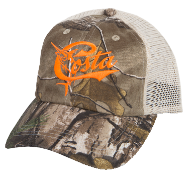 Retro Trucker Hat in Camo by Costa Del Mar