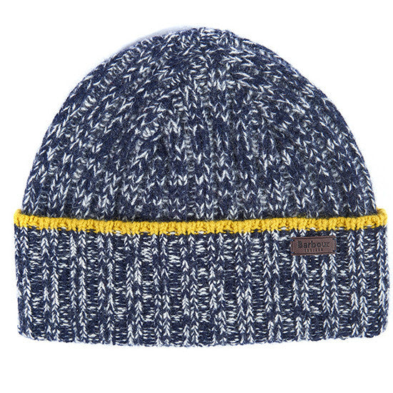 Franklin Beanie in Navy/Pearl