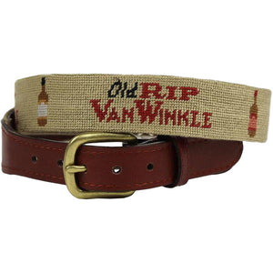 Old Rip Van Winkle Needlepoint Belt