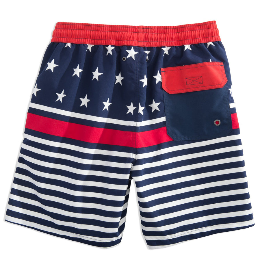 Stars and Stripes Swim Trunk   