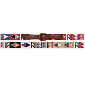 Maasai Needlepoint Belt   